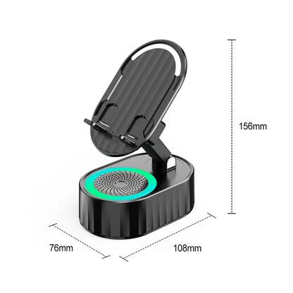 🔋 5-in-1 Portable Power Bank & Bluetooth Speaker